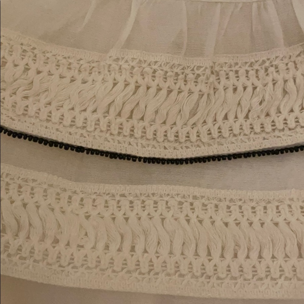 Anthropologie amit Aggarwal Blouse Ivory NWT - Picture 4 of 7